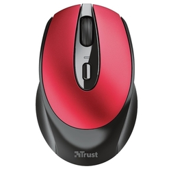 Myš TRUST Zaya Rechargeable Wireless Mouse - red