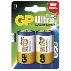 Baterie GP Ultra Plus 2x D