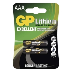 Baterie GP Lithiová AAA - 2 ks