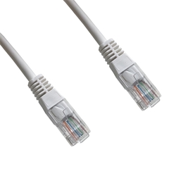 Kabel UTP Cat5e 1m bílý, DATACOM