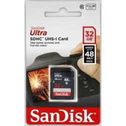 SDHC Sandisk Ultra 32GB 48MB/s Class10 UHS-