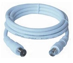 Kabel TV propojovací M/F 75 Ohm, 2m