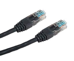 Kabel UTP Cat5e 1m černý