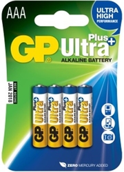 Baterie GP Ultra Plus 4x AAA