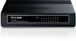Switch TP-Link TL- SF1016D, 16x10/100Mbps