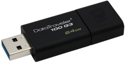 Flash Kingston 64GB DataTraveler 100G3