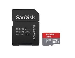 Micro SDHC Sandisk 32GB, 98MB/s + adaptér