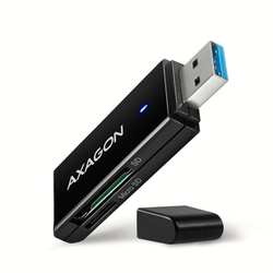 Čtečka karet AXAGON CRE-S2N, USB 3.2 Gen 1, černá