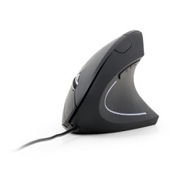Myš GEMBIRD MUS-ERGO-01, ergonomícká, černá USB
