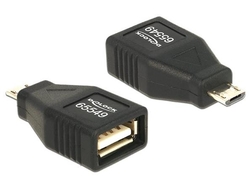 Adaptér OTG USB2.0 Micro USB M - USB F Delock