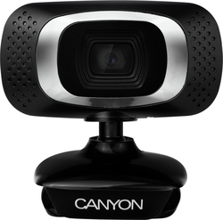 Webcam CANYON 720p HD USB2.0, integ. mikrofon