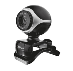 Webcam TRUST Exis Black/Silver