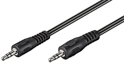 Kabel audio 3.5mm M/3.5mm M, 1m