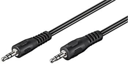 Kabel audio 3.5mm M/3.5mm M, 2m