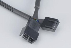 Kabel prodlužovací PWN 4 pin M/F 30cm, Akasa
