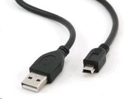 Kabel USB 2.0 A plug/mini USB, 1m