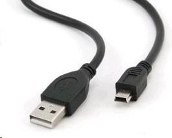 Kabel USB 2.0 A plug/mini USB, 0.5m