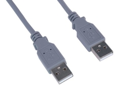 Kabel USB 2.0 propojovací A-A M/M 0,5m