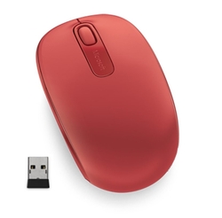 Myš Microsoft Wireless Mouse 1850, Flame Red