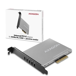 Adaptér AXAGON PCEM2-NC, PCIe x4 - M.2 NVMe M-key