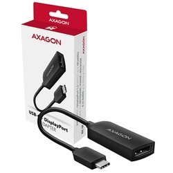 Adaptér USB C - DisplayPort 1.2, RVC-DP AXAGON