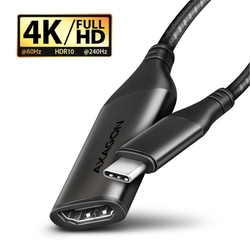 Adaptér USB C/M -HDMI 2.0/F, 25cm, 4K/60Hz HDR10