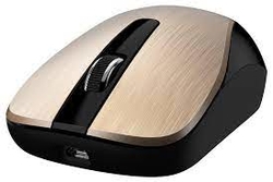 Myš Genius ECO-8015, bezdrátová, zlatá