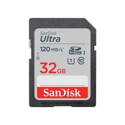 SDHC Sandisk Ultra 32GB 120MB/s Class 10