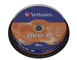 DVD Verbatim DVD-R 4.7GB Matt Silver