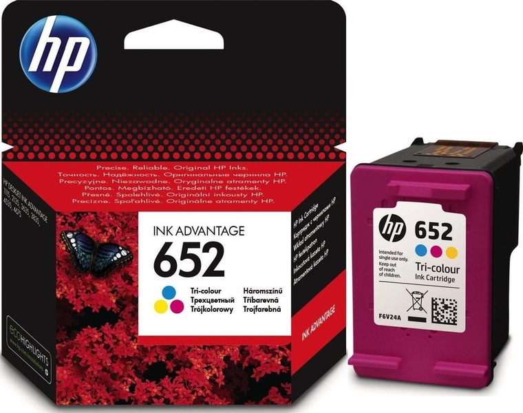 Cartridge HP 652 (F6V24AE) Color