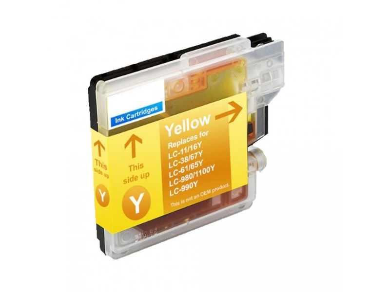 Cartridge BROTHER LC-980/LC-1100 Yellow
