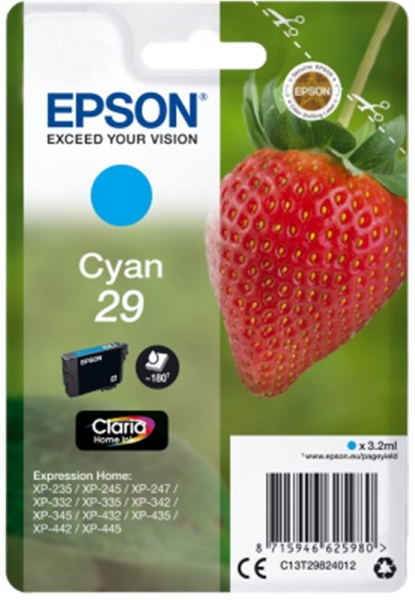 Cartridge Epson 29 Cyan