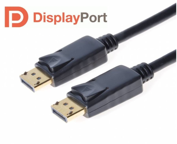 Kabel DisplayPort 3m, rev. 1.2