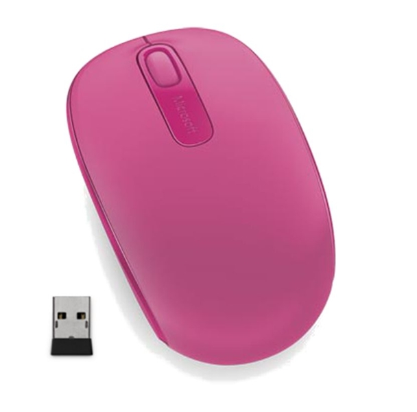 Myš Microsoft Wireless Mouse 1850, Magenta Pink