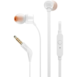 Sluchátka JBL T110, bílá