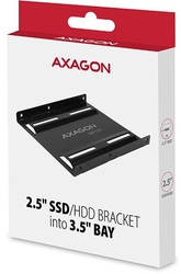 Rámeček AXAGON RHD-125B, hliníkový pro 1x 2.5"