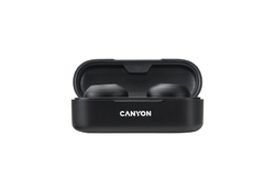 Sluchátka CANYON Bluetooth TWS-1 300mAh, černá