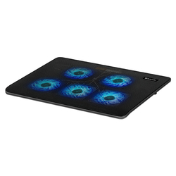 Stojan pod notebook, NS-509,podsvícený,s ventiláto